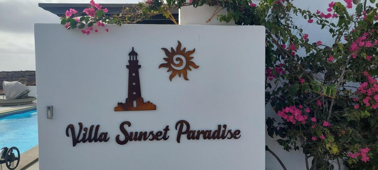 Villa Sunset Paradise With Panoramic Sea View, First Line, Sunsets Playa Blanca (Lanzarote) Exterior foto
