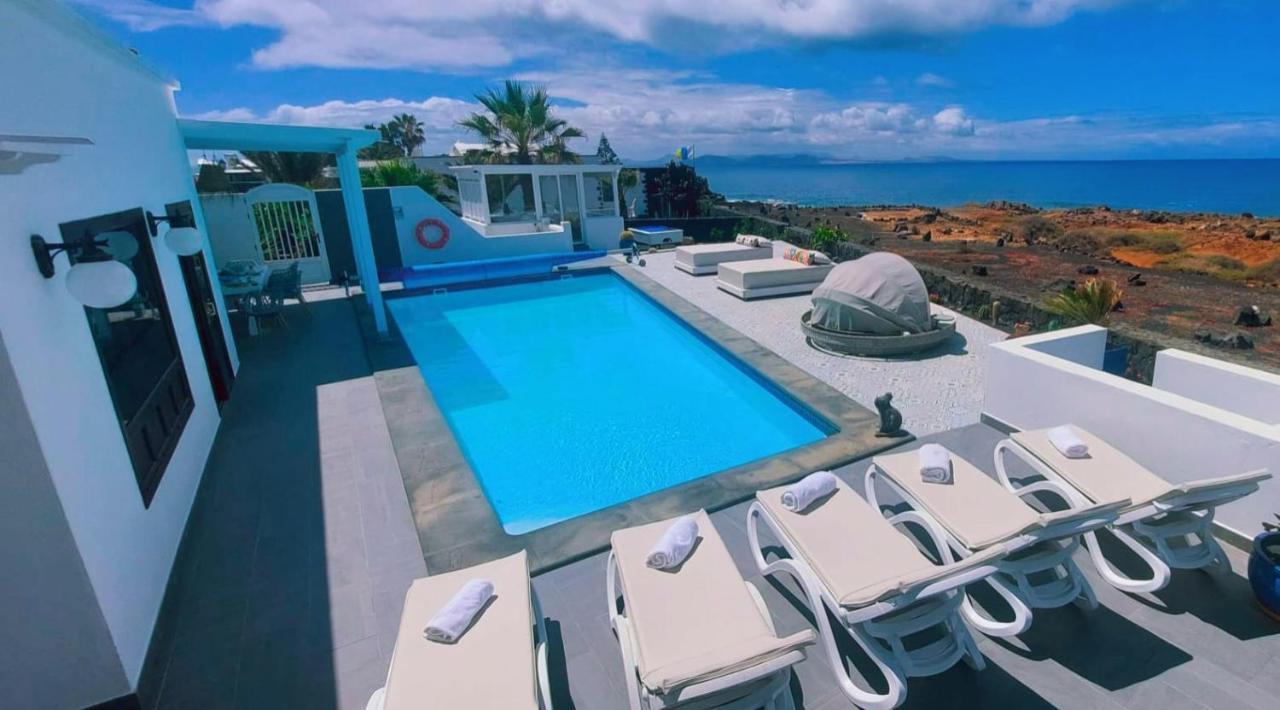 Villa Sunset Paradise With Panoramic Sea View, First Line, Sunsets Playa Blanca (Lanzarote) Exterior foto
