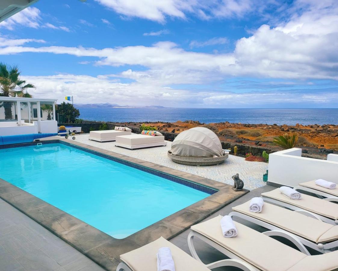Villa Sunset Paradise With Panoramic Sea View, First Line, Sunsets Playa Blanca (Lanzarote) Exterior foto